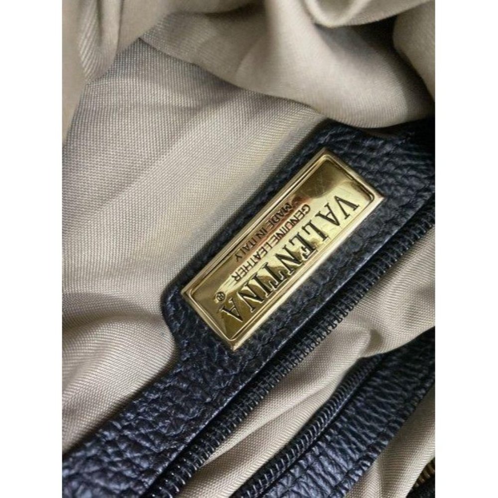 valentina black orange shoulder bag - Picture 10 of 11